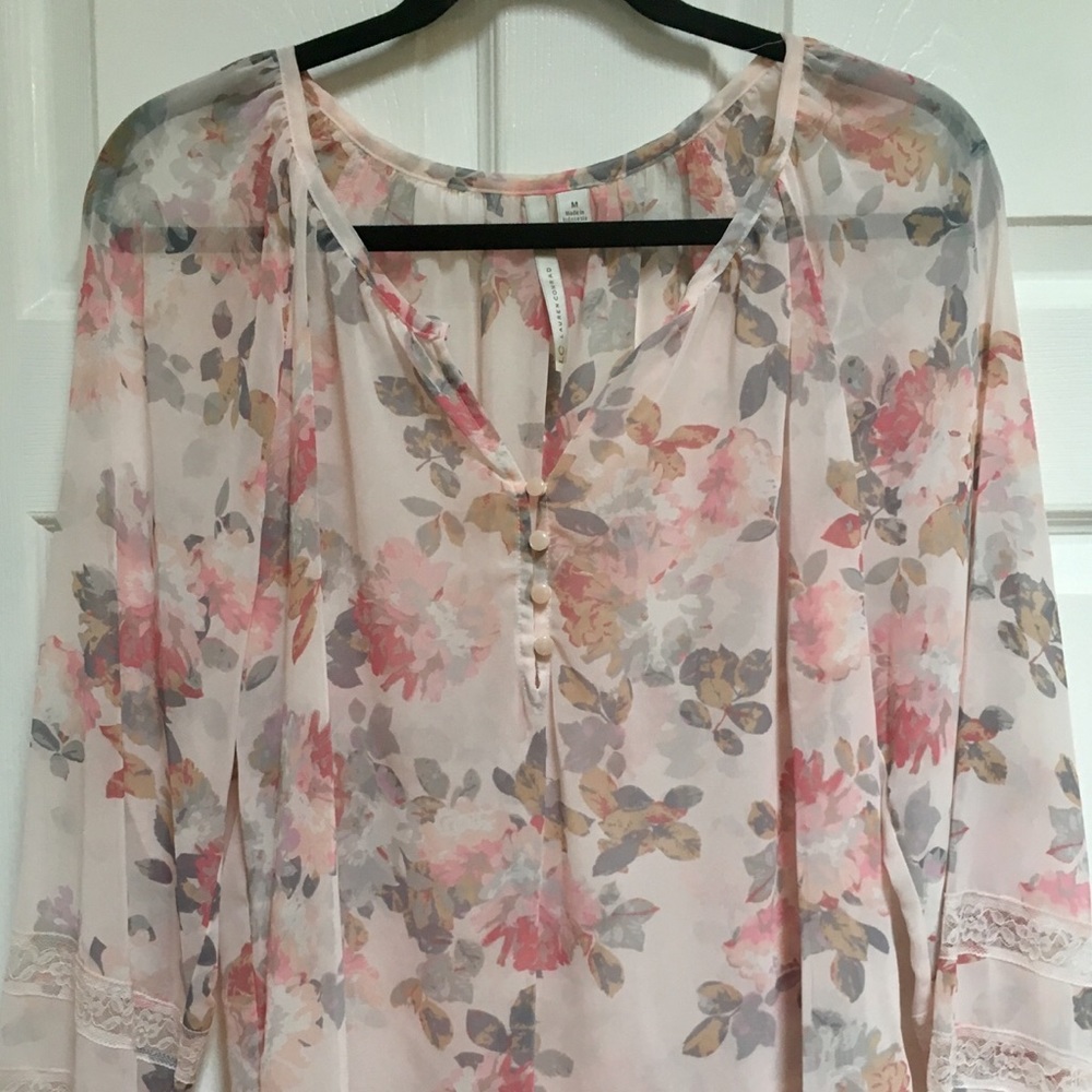 Floral Blouse by Lauren Conrad
